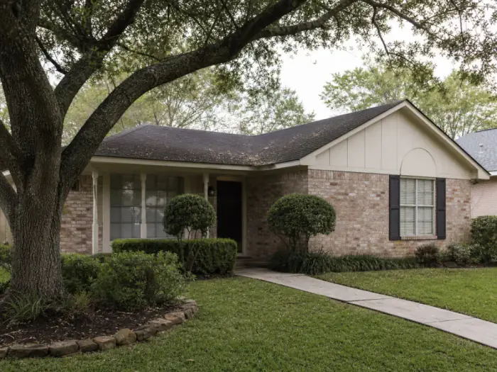 Established brick home in a mature Greater Houston neighborhood